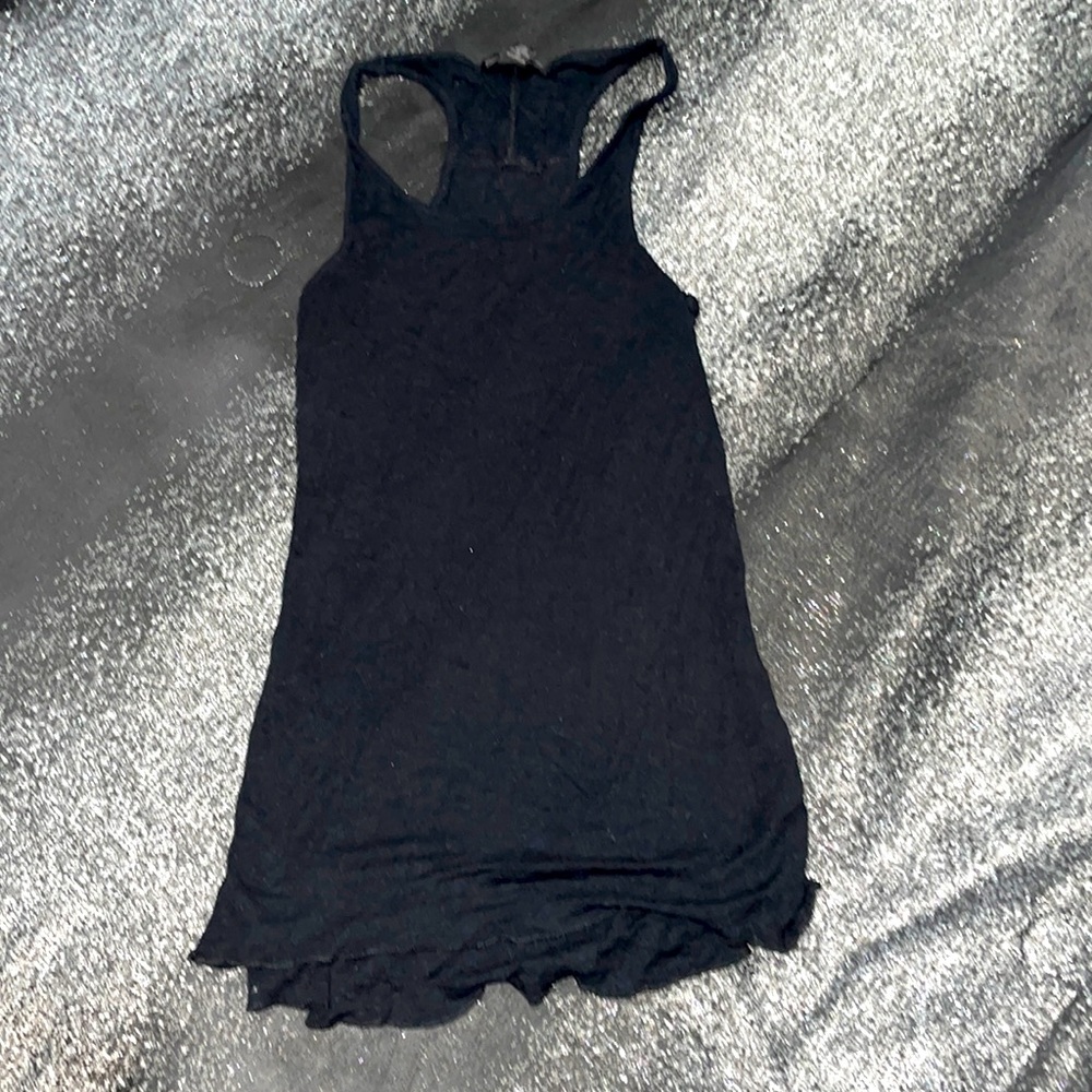 True religion black tank top